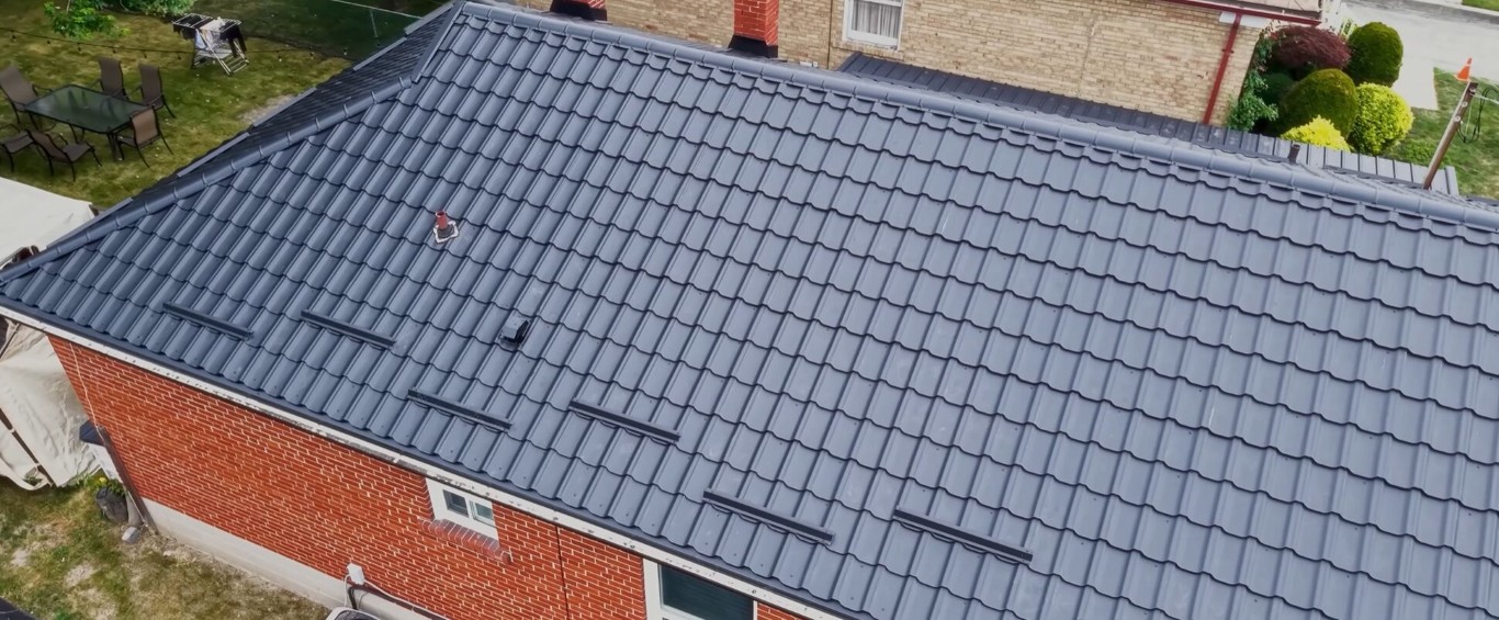 Professional roof inspection aerial view in Rancho Santa Margarita, CA